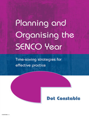 cover image of Planning and Organising the SENCO Year